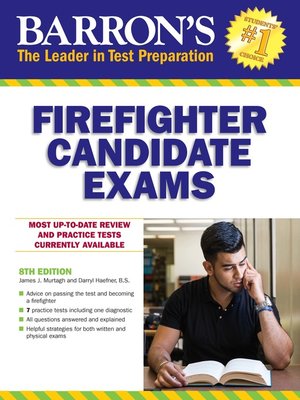 Barron's Firefighter Candidate Exam - ebook